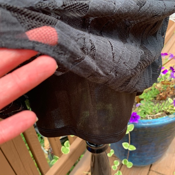 Show Me Your MuMu Witcher Dress Black Falling Lace - Picture 5 of 8